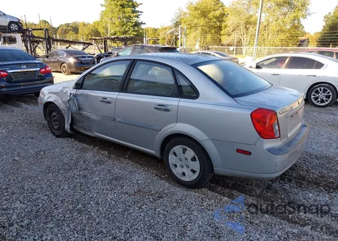 2008 Suzuki Forenza Convenience/Popular из США, поврежденный, VIN KL5JD56Z98K850095